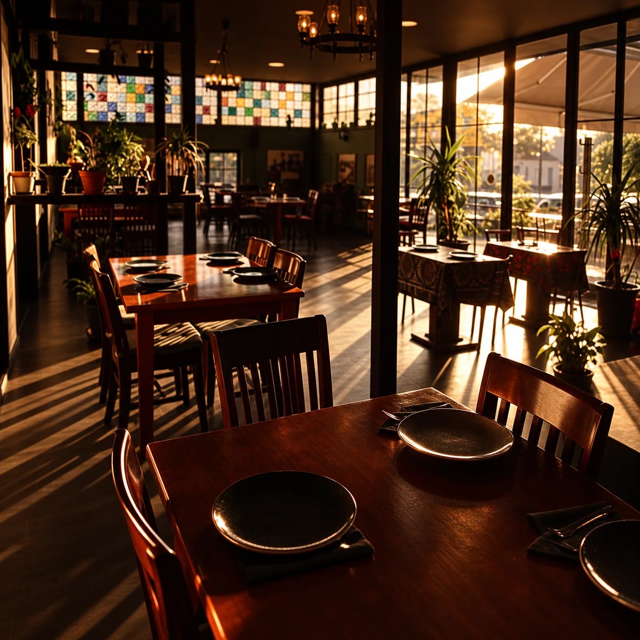 Tiflis restaurant atmosphere · 08